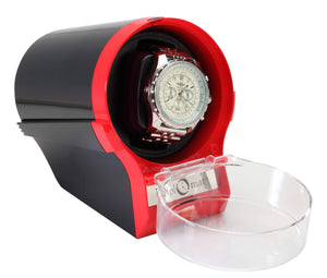 Diplomat Watch Winders Diplomat Single Watch Winder with 12 Programmed Settings and Japanese Mabuchi Motor