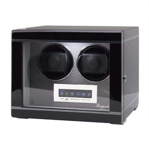 Rapport London Formula Double Watch Winder Black