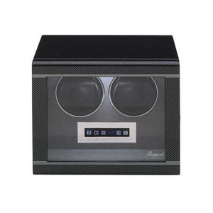 Rapport London Formula Double Watch Winder Carbon Fibre