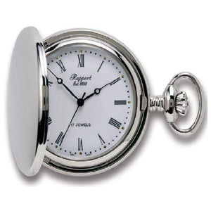 Rapport London Full Hunter Silver Pocket Watch