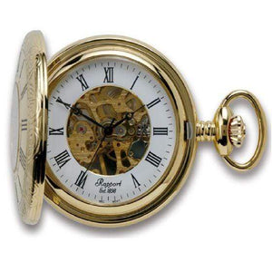 Rapport London Half Hunter Gold Pocket Watch