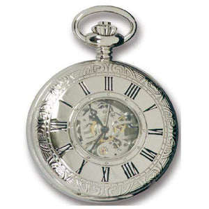 Rapport London Half Hunter Silver Pocket Watch