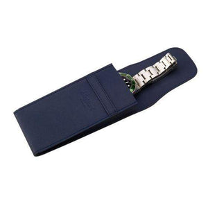 Rapport London Hyde Park Single Watch Pouch in Navy