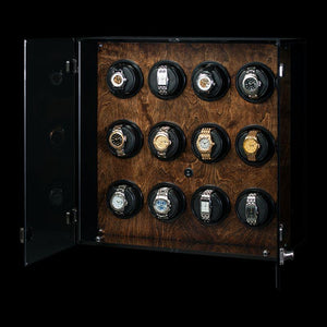 Orbita Watch Winders Rotorwind / Walnut Orbita - Milano 12 Piece Winder