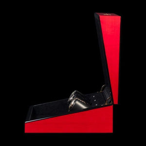 Orbita Watch Winders Inlaid Veneers Orbita - Red Dragon 3 Piece Rotorwind Winder