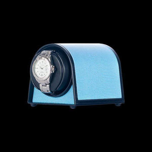 Orbita Watch Winders Blue Leatherette Orbita - Sparta Mini Watch Winder