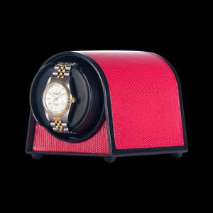 Orbita Watch Winders Red Leatherette Orbita - Sparta Mini Watch Winder