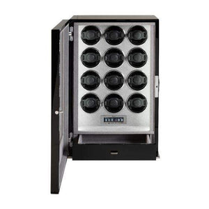 Rapport London Paramount Twelve Watch Winder Ebony Touch Screen