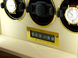 Rapport London Paramount Twelve Watch Winder Ebony Touch Screen