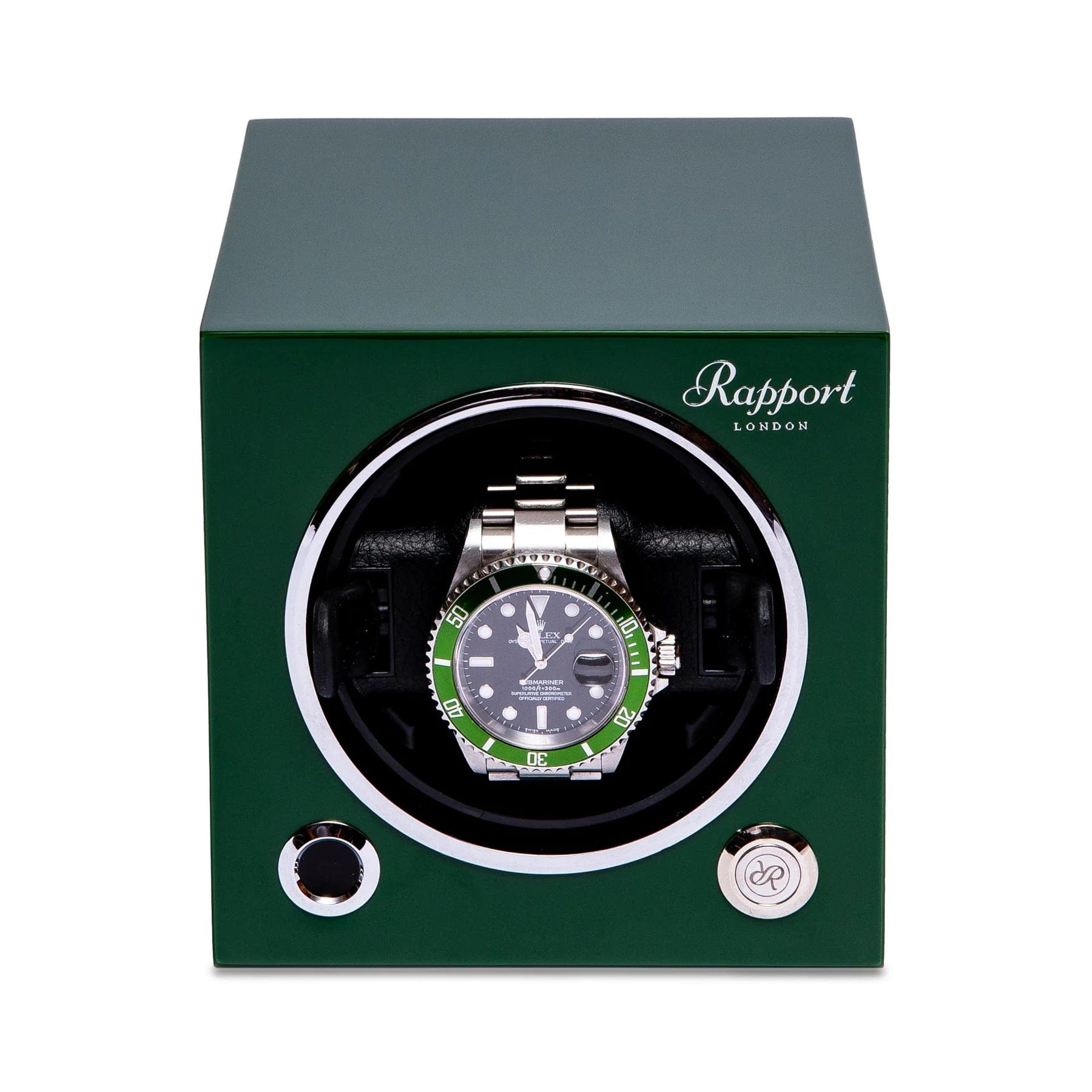Rapport London Evolution MKIII Single Watch Winder Green