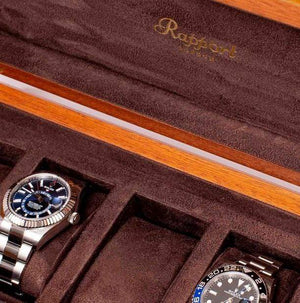 Rapport London Watch Boxes Rapport London Heritage Five Watch Box