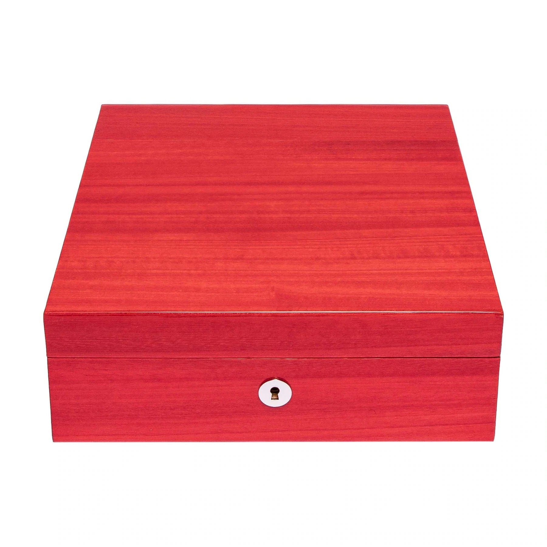 Rapport London Watch Boxes Red Rapport London Heritage Four Watch Box