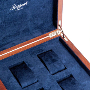 Rapport London Watch Boxes Rapport London Heritage Four Watch Box