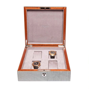 Rapport London Watch Boxes Rapport London Heritage Four Watch Box