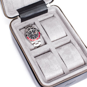 Rapport London Watch Boxes Rapport London Hyde Park Four Watch Zip Case