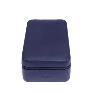 Rapport London Watch Boxes Navy Rapport London Hyde Park Four Watch Zip Case