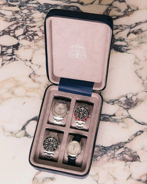 Rapport London Watch Boxes Rapport London Hyde Park Four Watch Zip Case