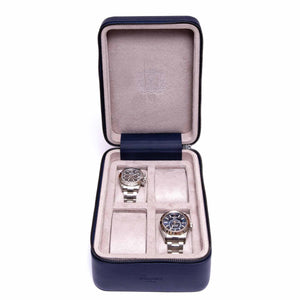 Rapport London Watch Boxes Rapport London Hyde Park Four Watch Zip Case