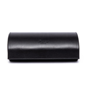 Rapport London Watch Roll Black Rapport London Hyde Park Three Watch Roll