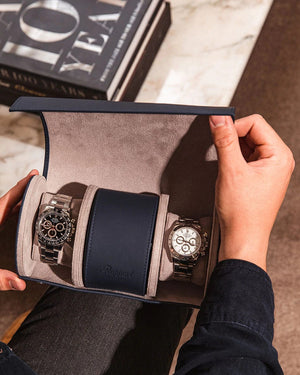 Rapport London Watch Roll Rapport London Hyde Park Three Watch Roll