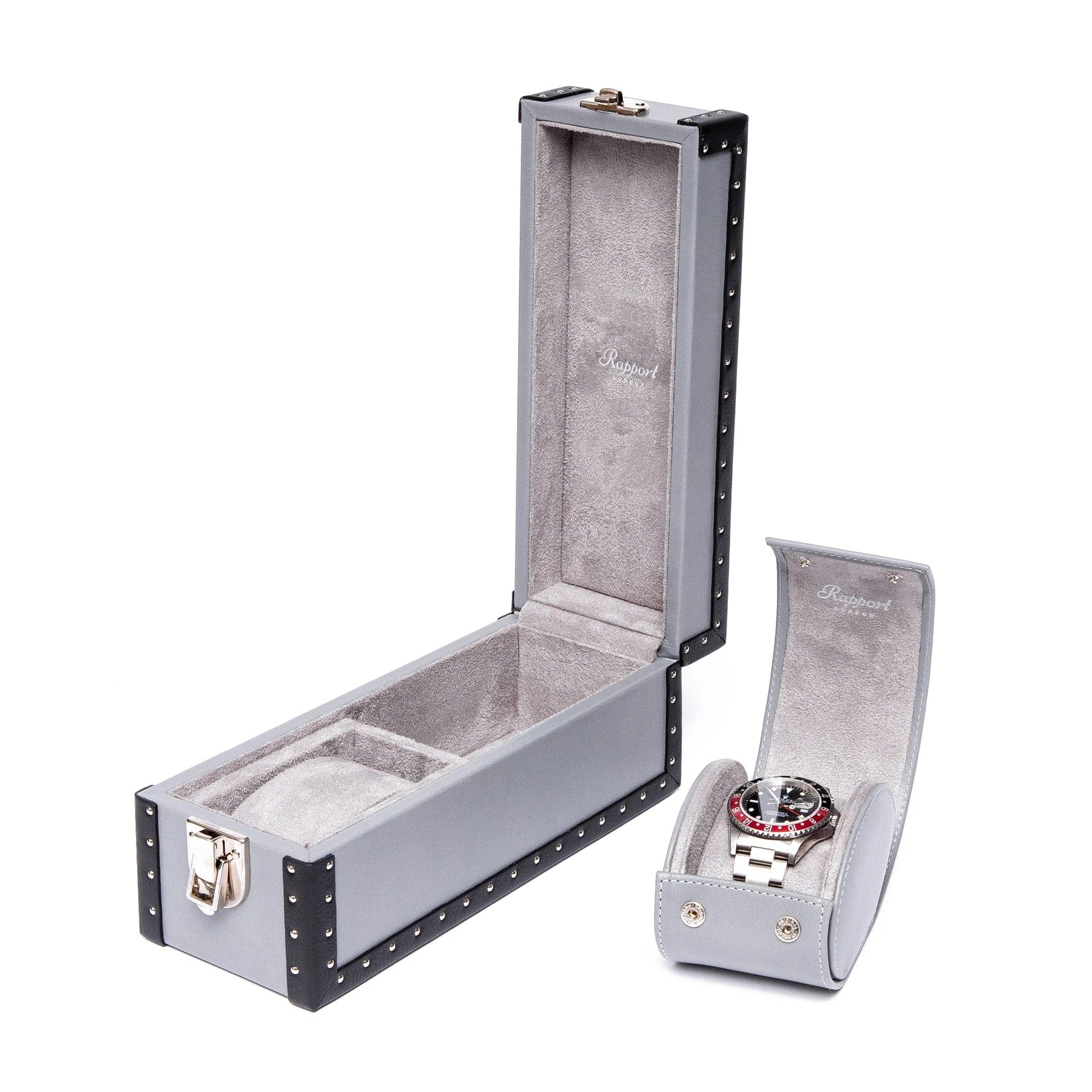 Two Watch Box Rapport London Kensington Two Watch Box - LUX Watch Winders