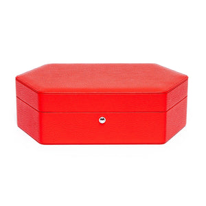 Rapport London Watch Boxes Red Rapport London Portobello Watch Box