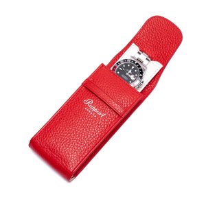 Rapport London Watch Case Red Rapport London Portobello Watch Pouch