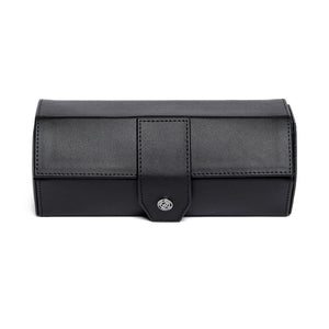 Rapport London Watch Roll Black Rapport London Vantage Three Watch Roll