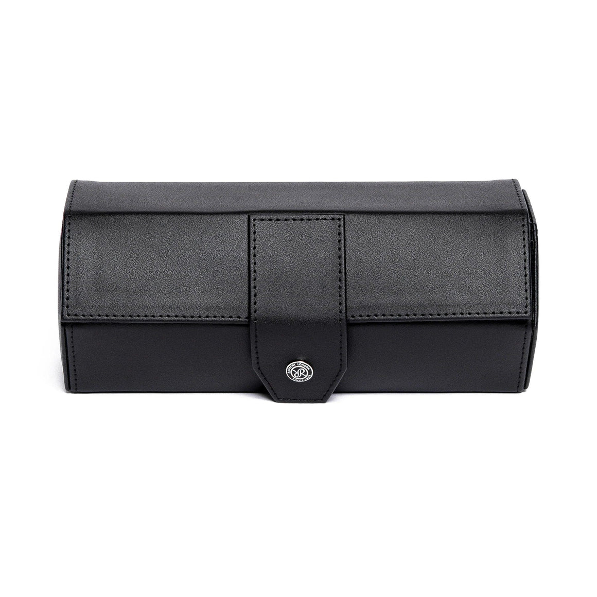 Rapport London Watch Roll Black Rapport London Vantage Three Watch Roll