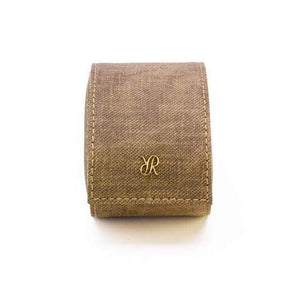 Rapport London Soho Brown Denim Single Watch Roll