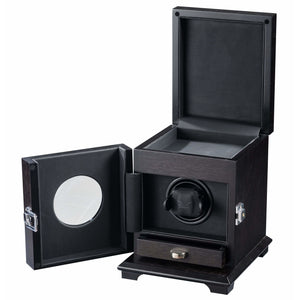 Volta Watch Winder Volta - 31560011 Single Square Watch Winder Rustic Brown