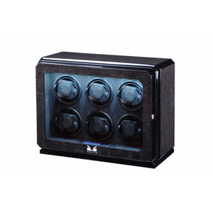 Volta Watch Winder Volta - 31570060 6 Watch Winder- Black Oak