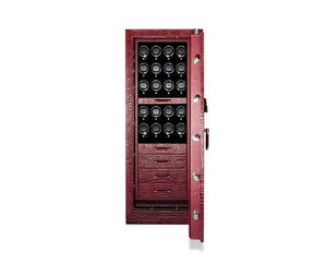 Wolf WATCH SAFE Red Croco WOLF 1834 CHURCHILL 20 WINDERS 4 DRAWERS WATCH SAFE