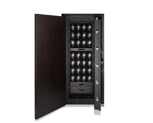 Wolf WATCH SAFE Macassar Wood WOLF 1834 CHURCHILL 28 WINDERS 2 DRAWERS WATCH SAFE