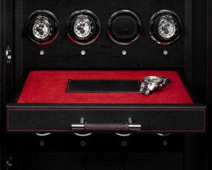 Wolf WATCH SAFE WOLF 1834 CHURCHILL 4 WINDERS 9 DRAWER WATCH SAFE