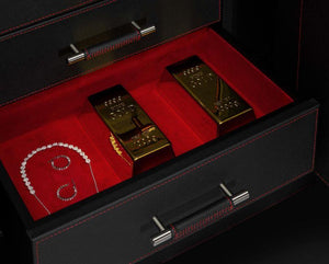 Wolf WATCH SAFE WOLF 1834 CHURCHILL 8 WINDERS 8 DRAWER WATCH SAFE