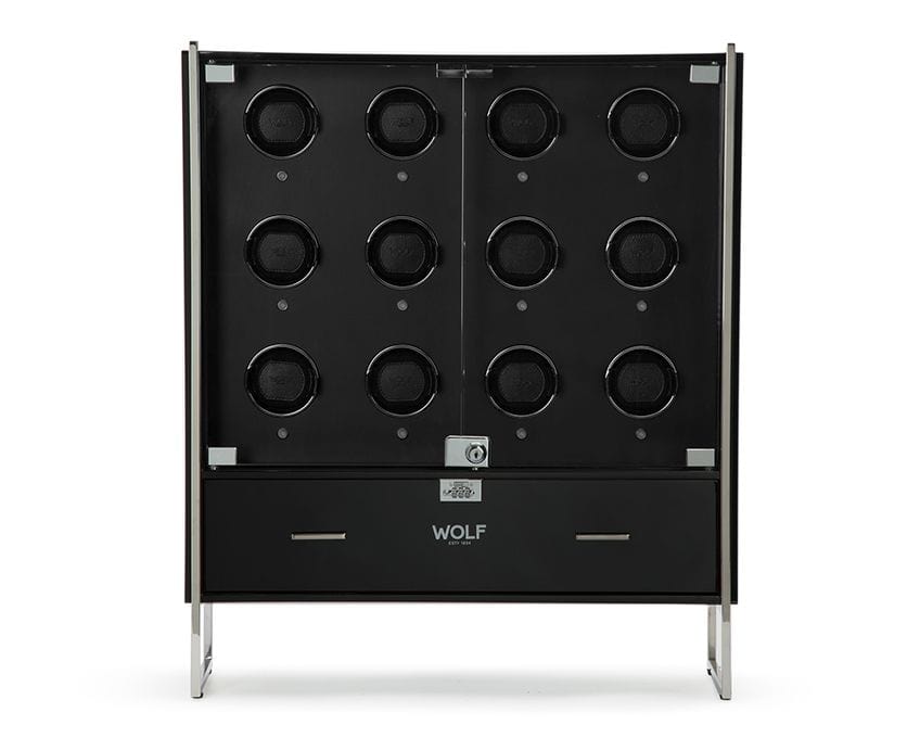 WOLF Watch Winders WOLF 1834 Regent 12 Piece Cabinet Winder