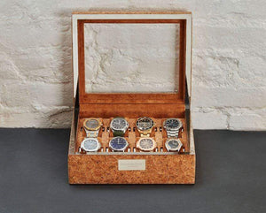 Wolf Watch Box WOLF Analog Shift 1976 Collection 8 Piece Watch Box