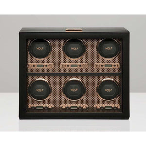 Wolf Watch Winders Copper Wolf AXIS 6 Piece Winder