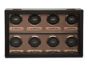 Wolf Watch Winders Copper WOLF Axis 8 Piece Winder