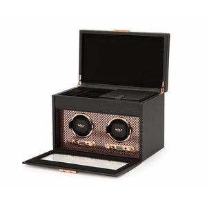 Wolf Watch Winders Wolf AXIS Double Winder with Storage