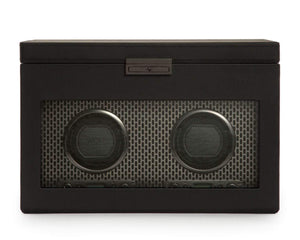 Wolf Watch Winders WOLF Axis Double Winder with Storage
