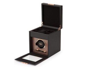 Wolf Watch Winders WOLF Axis Single Winder with Storage