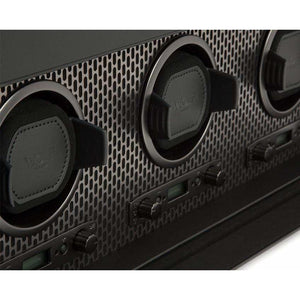 Wolf Watch Winders Wolf AXIS Triple Winder with Storage