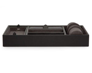 Wolf Valet Tray Grey WOLF Blake Valet Tray With Cuff- Grey