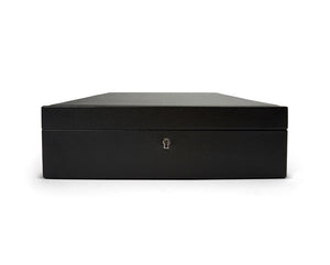 WOLF Watch Box Black WOLF British Racing 10 Piece Watch Box