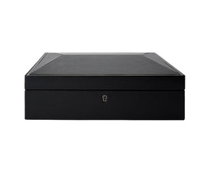 WOLF Watch Box Black WOLF British Racing 15 Piece Watch Box