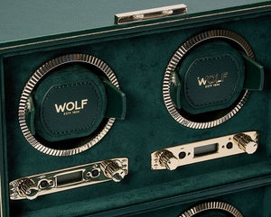 WOLF Watch Winders WOLF British Racing 4 Piece Watch Winder