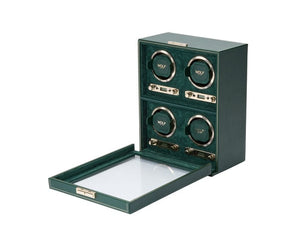 WOLF Watch Winders WOLF British Racing 4 Piece Watch Winder