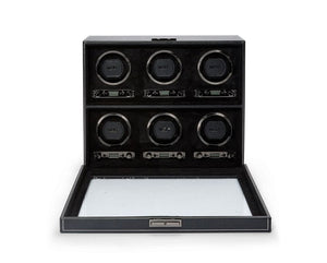 WOLF Watch Winders WOLF British Racing 6 Piece Watch Winder